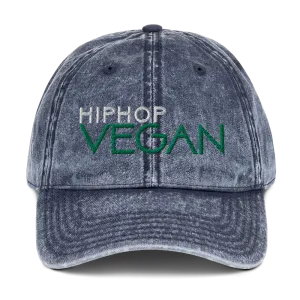 Hip Hop Vegan Vintage Dad Hat