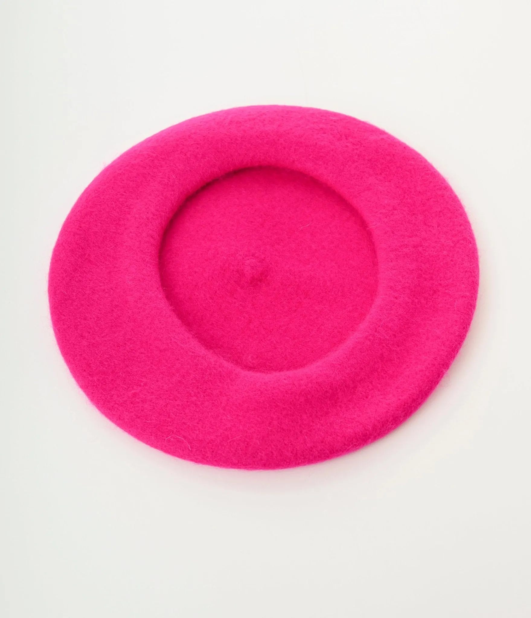 Hot Pink Classic Vintage Parisian Beret