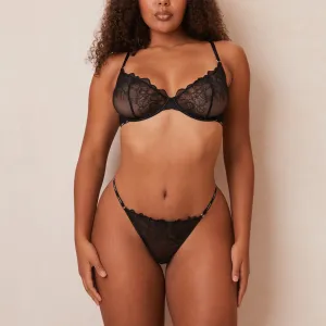Illustration Balcony Soutien-Gorge - Noir
