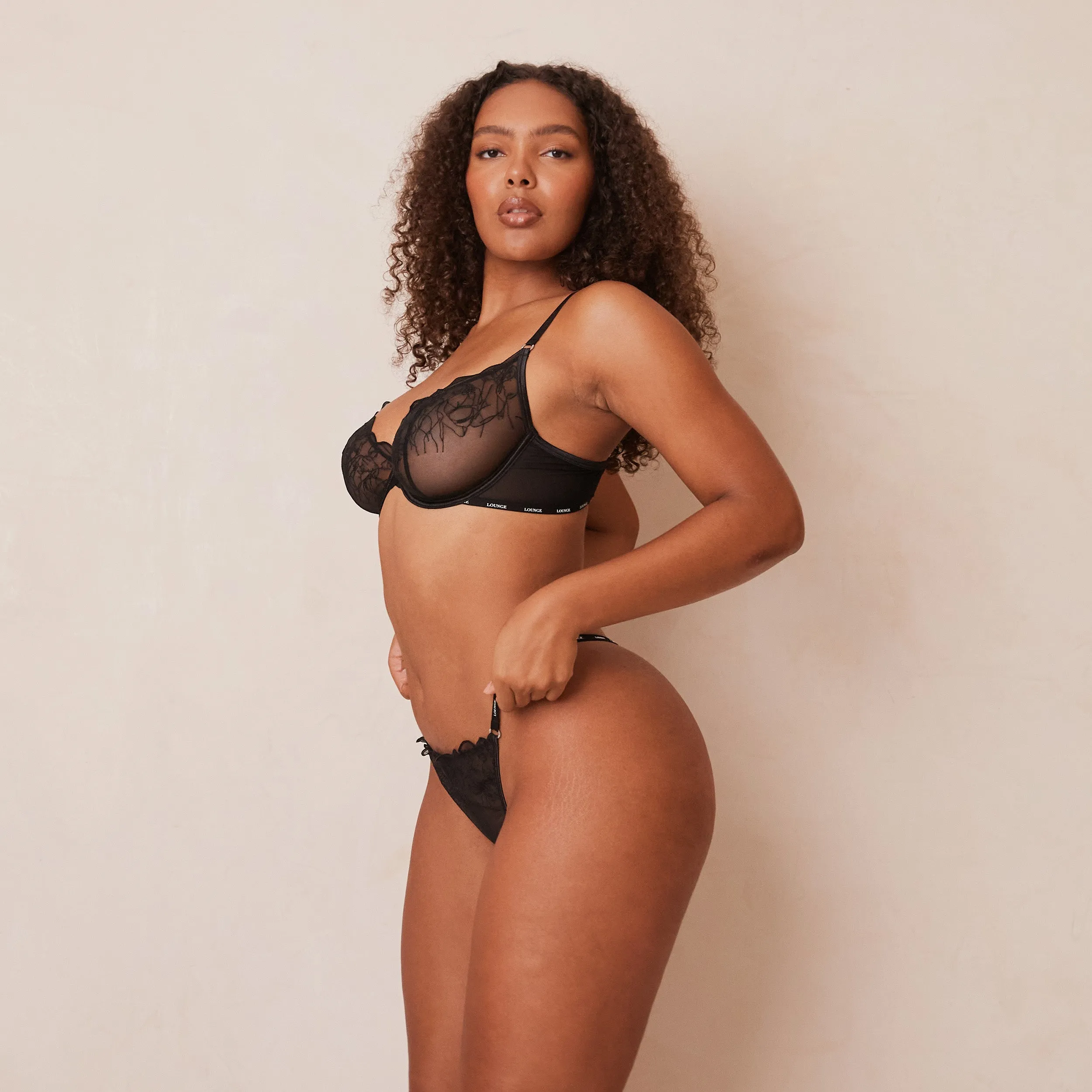 Illustration Balcony Soutien-Gorge - Noir