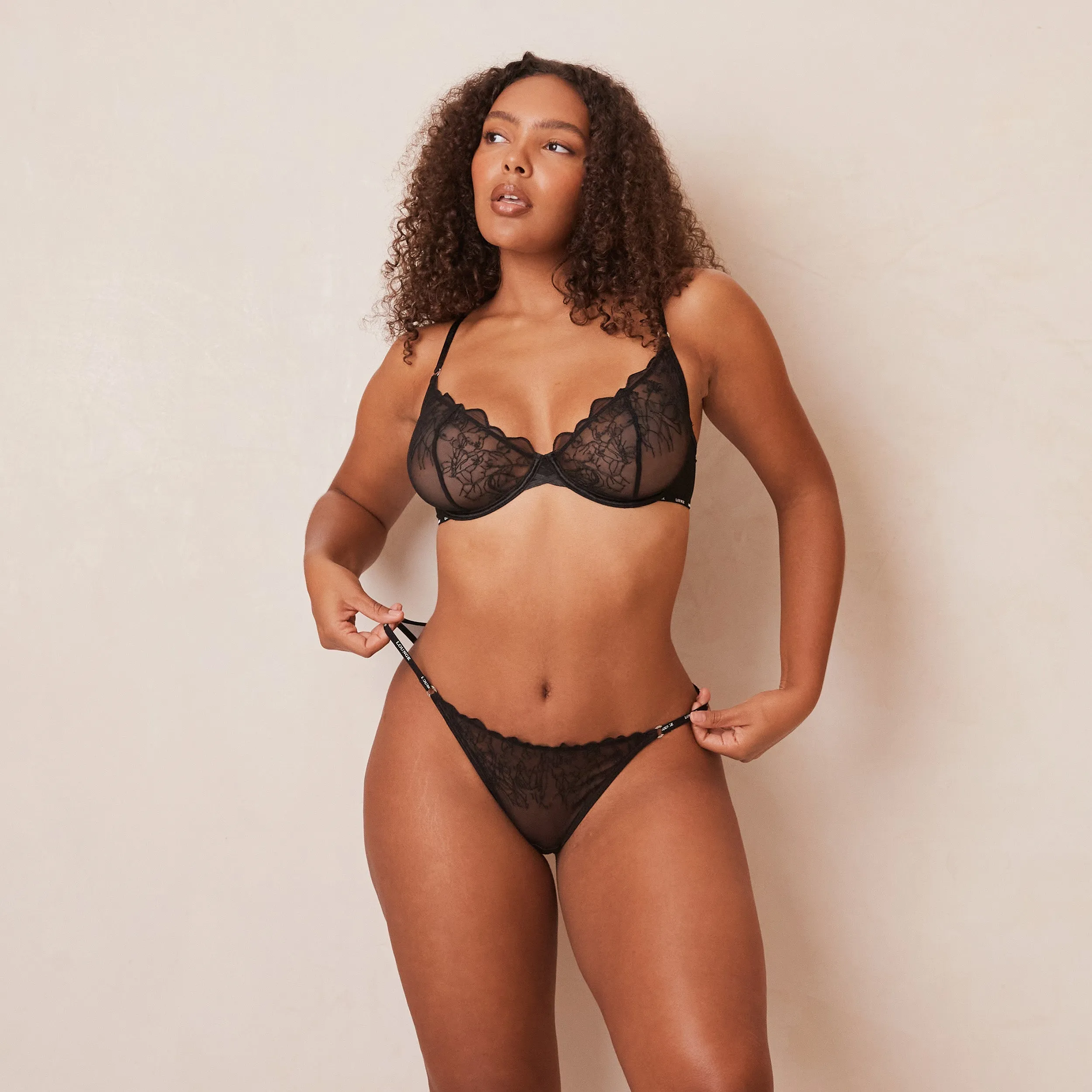 Illustration Balcony Soutien-Gorge - Noir