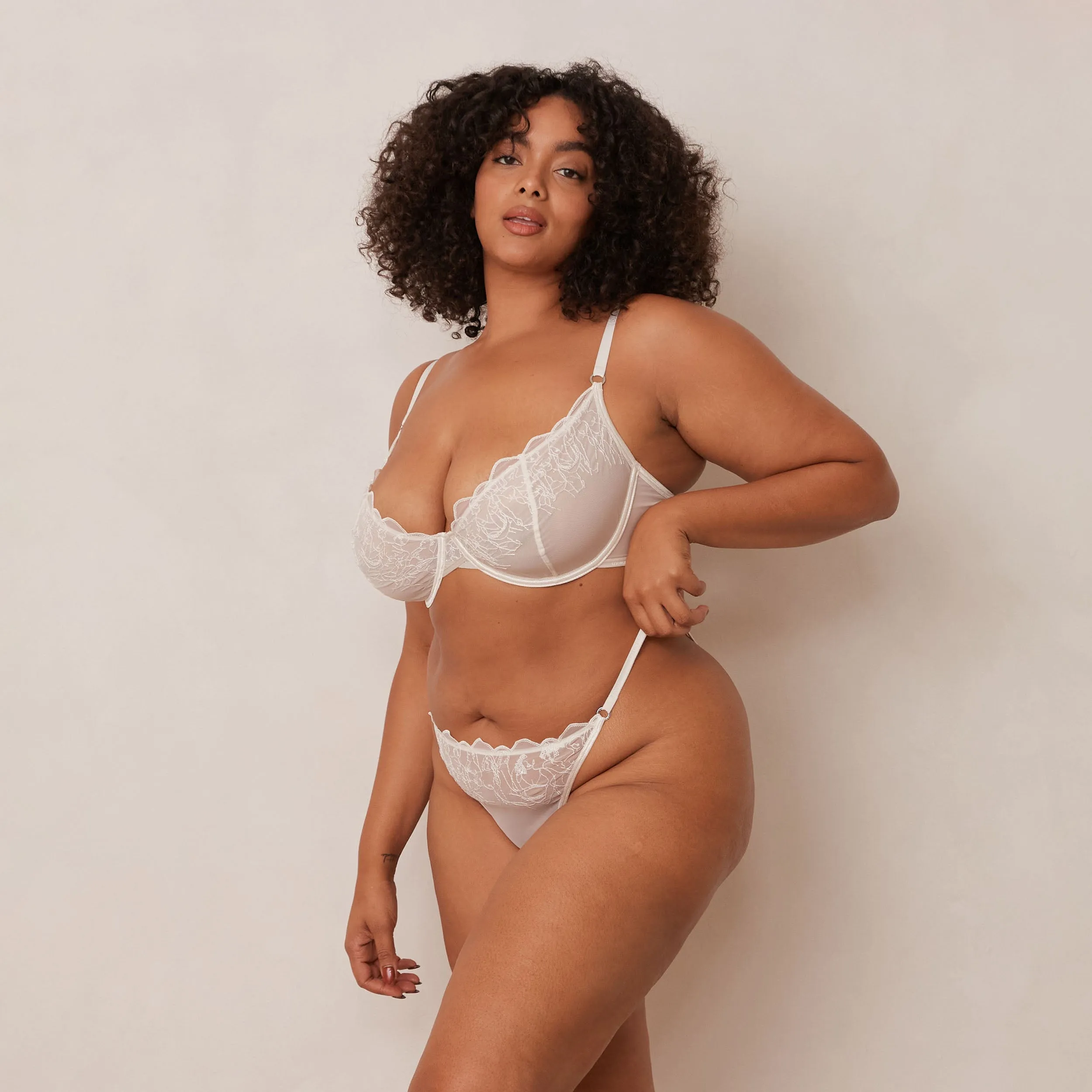 Illustration Balcony Soutien-Gorge - Perle