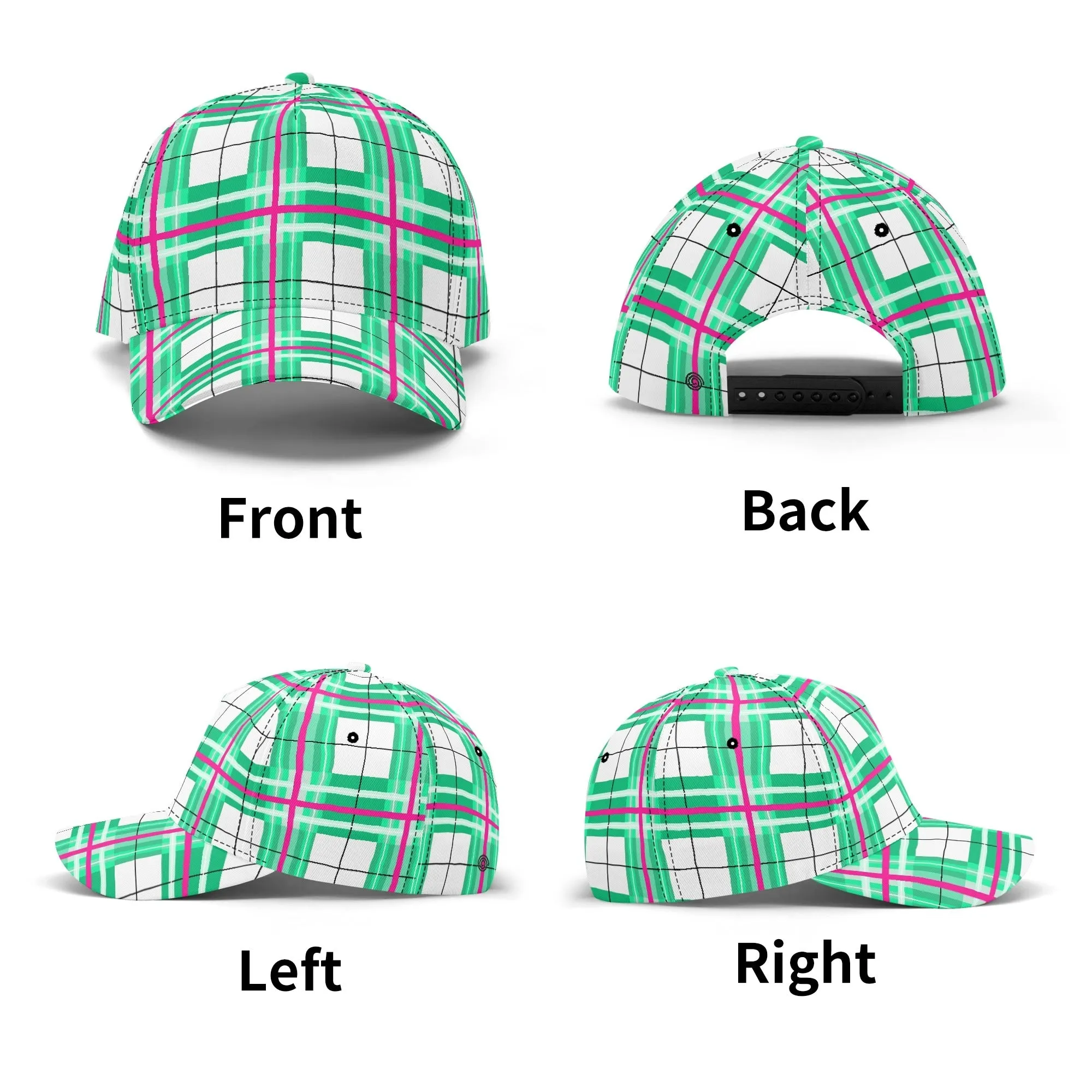 ✨'Iona Sky' Happy Tartan® Baseball Cap✨
