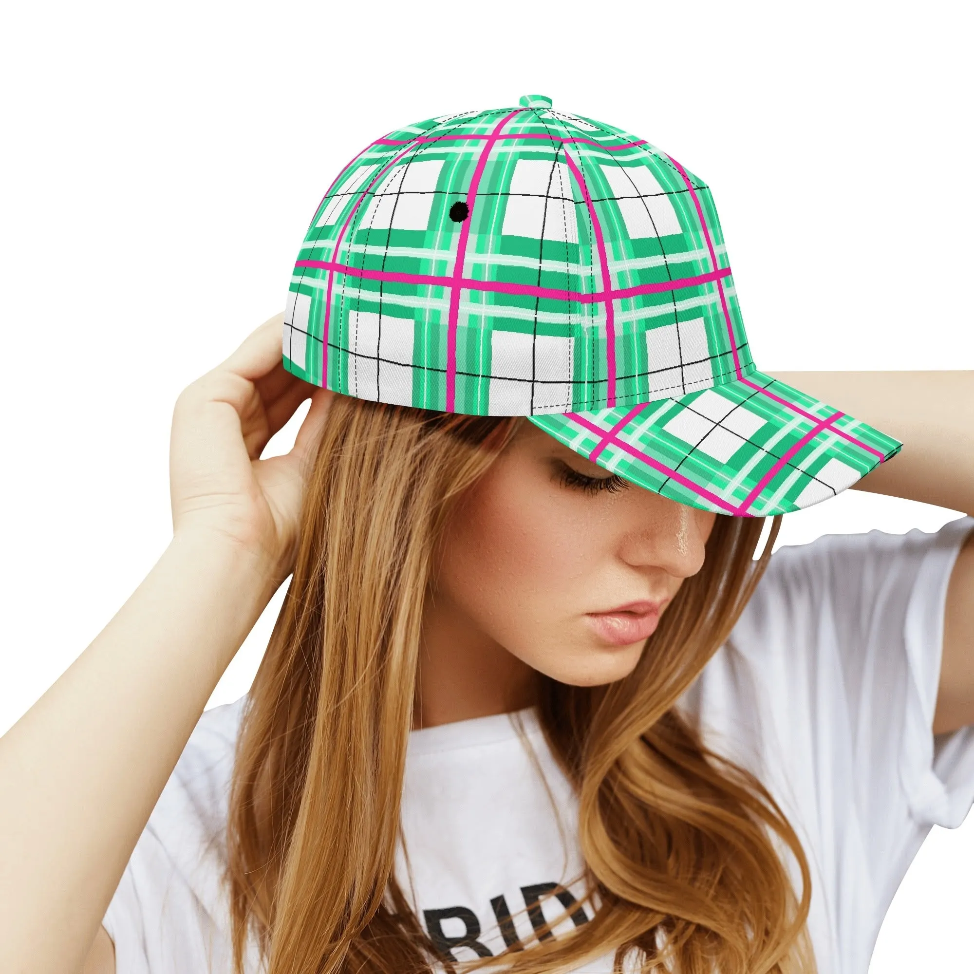 ✨'Iona Sky' Happy Tartan® Baseball Cap✨