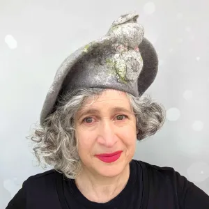 Irish Stone Wall Felted Beret
