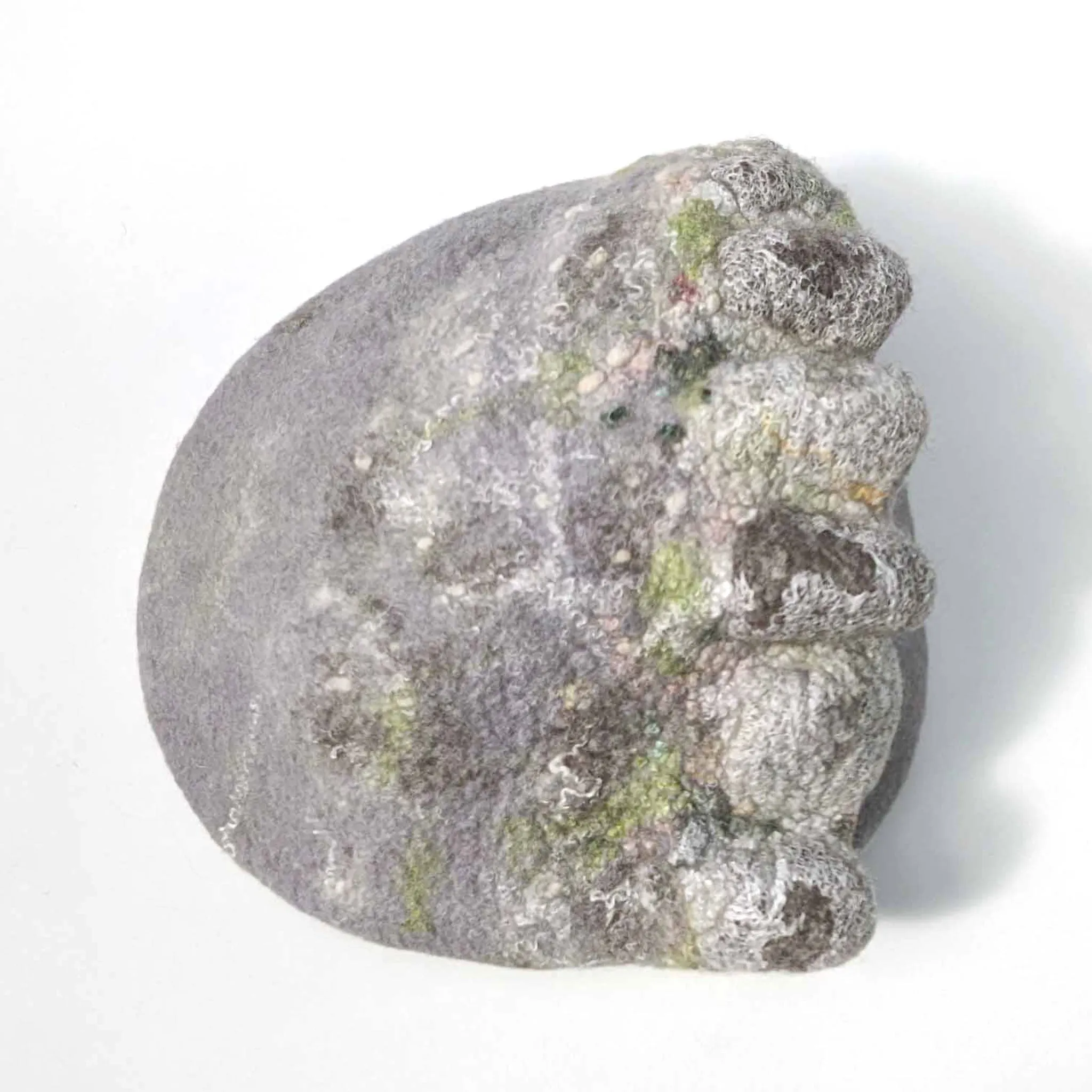 Irish Stone Wall Felted Beret