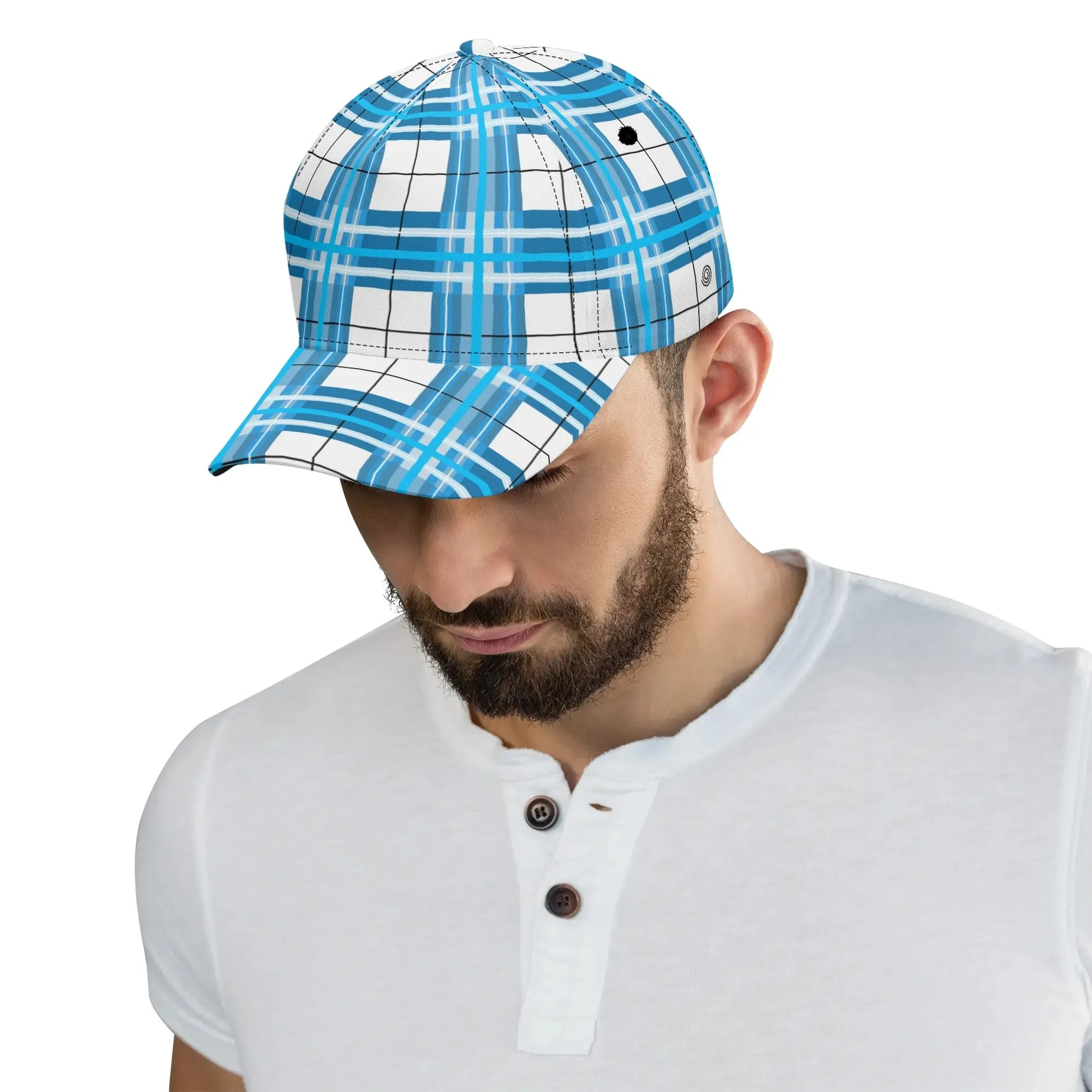 ✨'Jura Sky' Happy Tartan® Baseball Cap✨