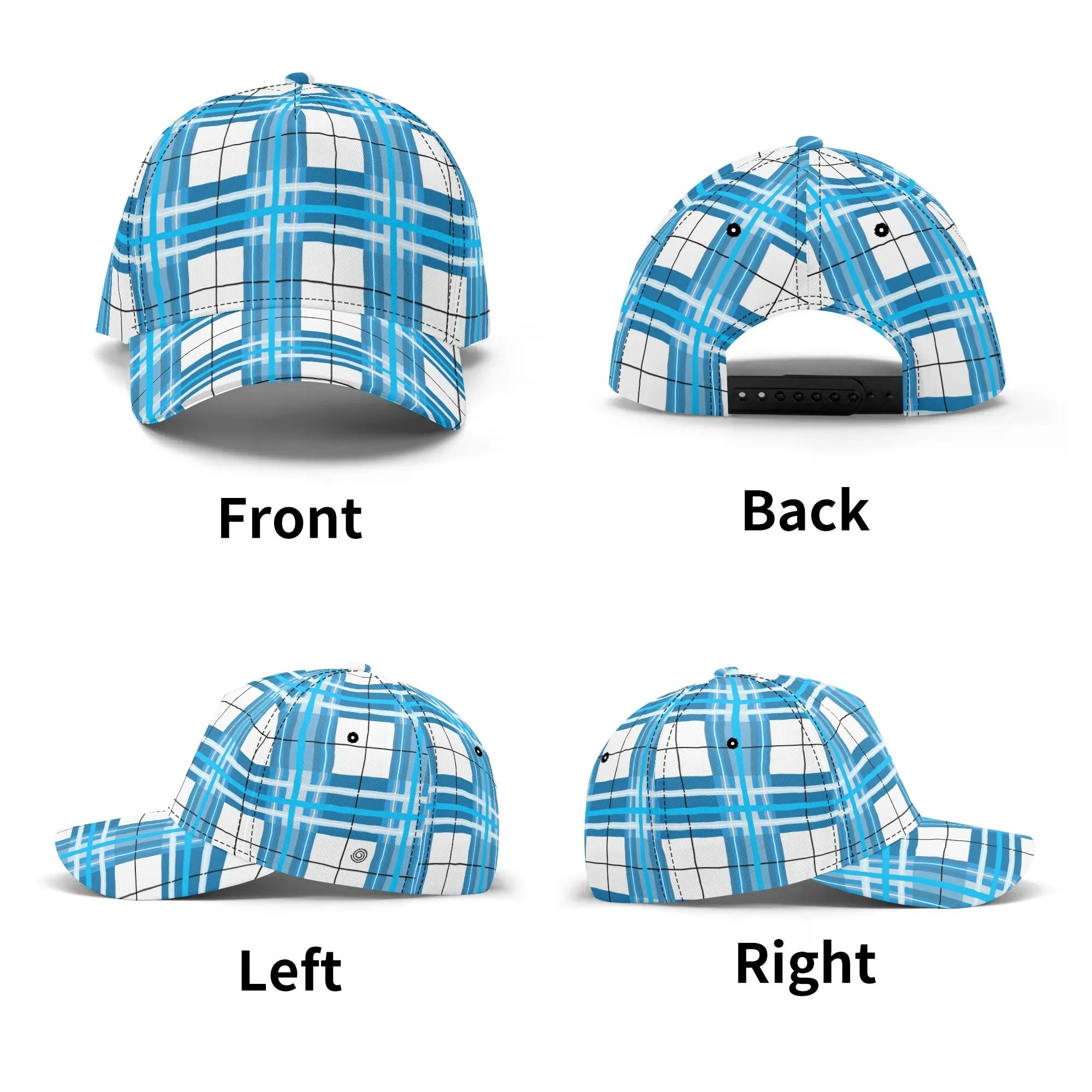 ✨'Jura Sky' Happy Tartan® Baseball Cap✨