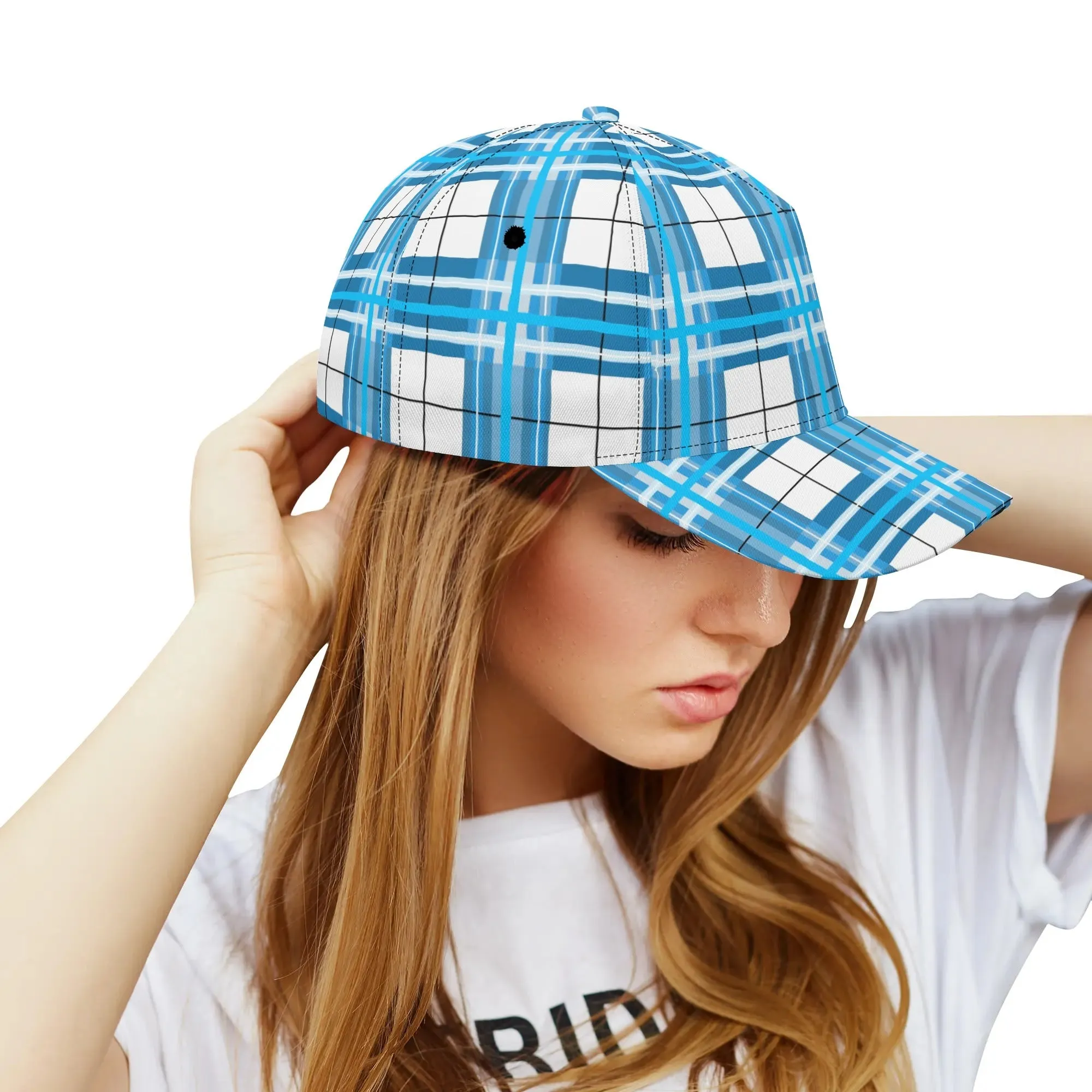 ✨'Jura Sky' Happy Tartan® Baseball Cap✨