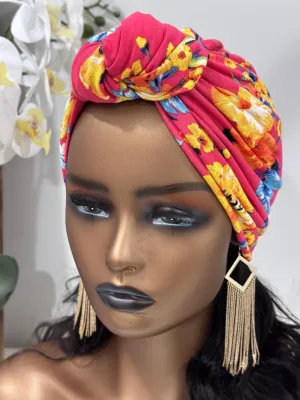 Kaia Pretied Knotted Turban