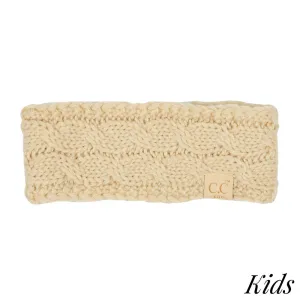 Kids Knit Sherpa Headbands