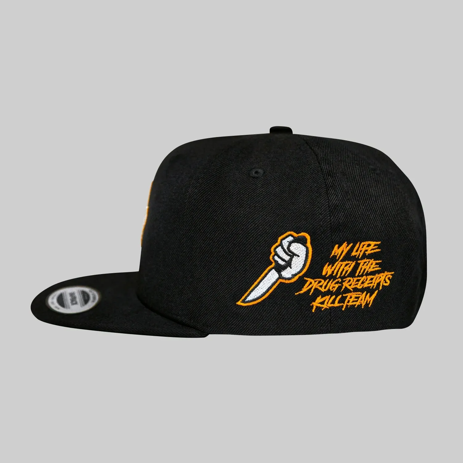 Kill Team Mask Snapback - Black (Halloween Edition) - DRX Drug Receipts