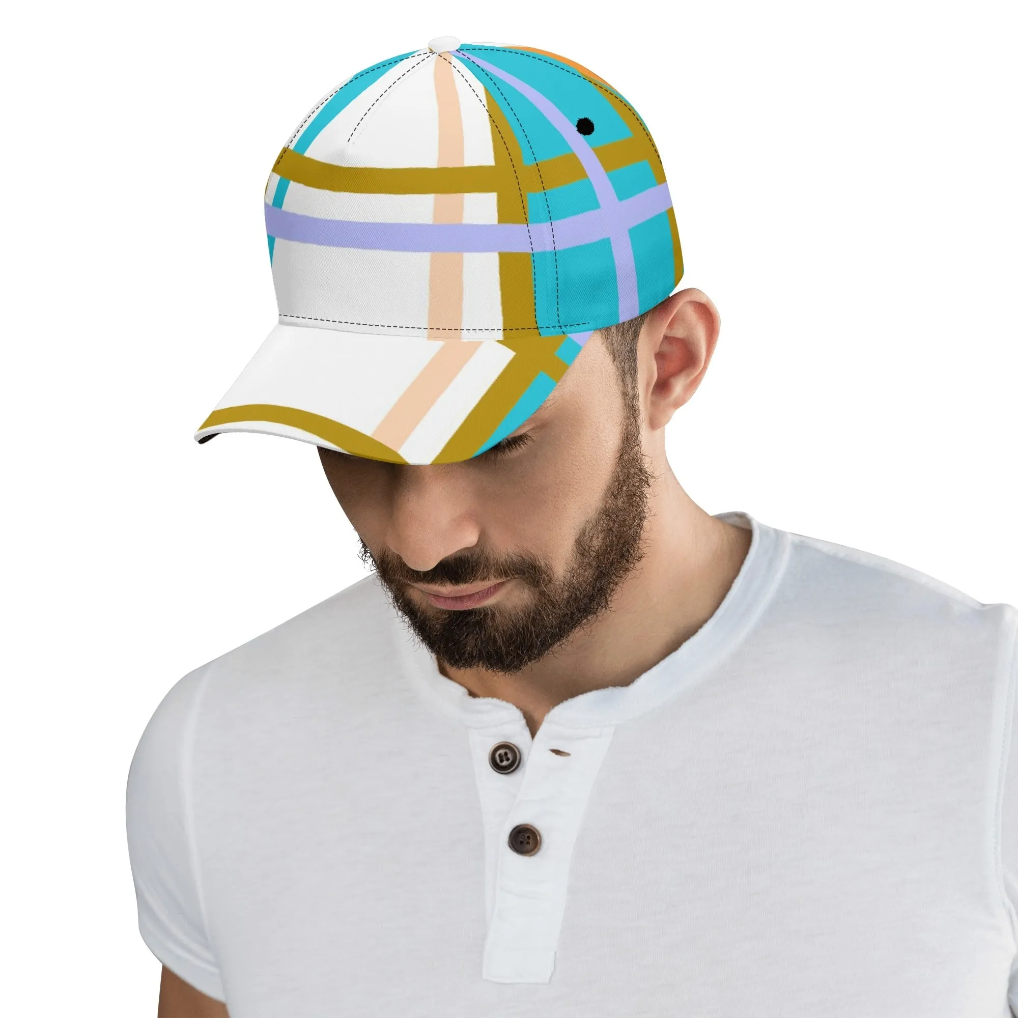 'Kingarth, Bute' Happy Tartan® Baseball Cap