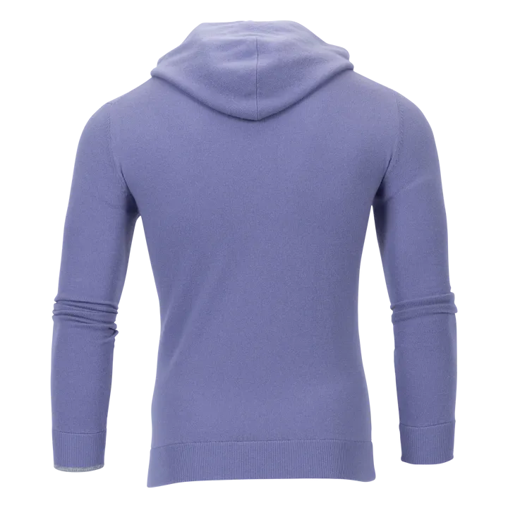 Koko Cashmere Blend Hoodie in Honeycreeper