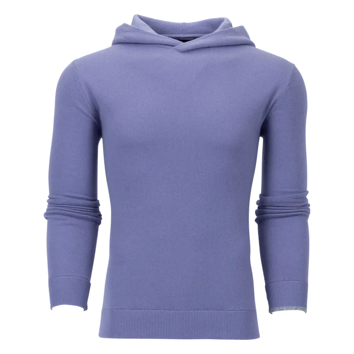 Koko Cashmere Blend Hoodie in Honeycreeper