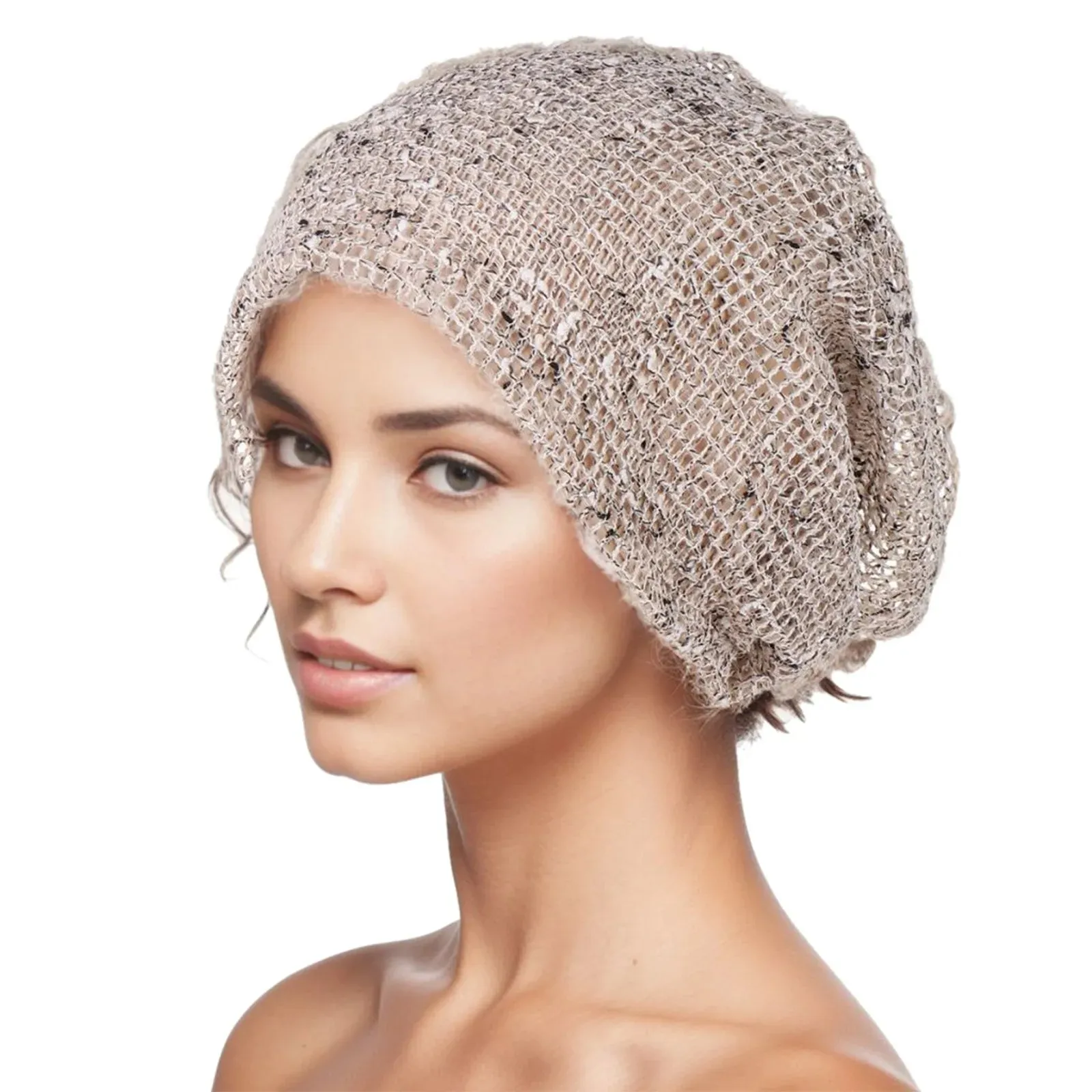 Ladies Crochet Muslim Skullies Beanie Scarf Turban Cancer Chemo Beret Hat Spring Fall Women's Casual Cover Wrap Turban Headwear