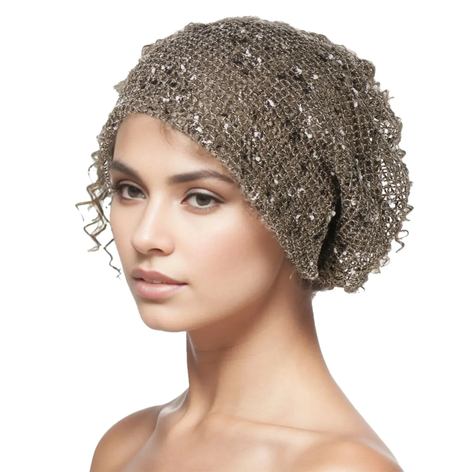 Ladies Crochet Muslim Skullies Beanie Scarf Turban Cancer Chemo Beret Hat Spring Fall Women's Casual Cover Wrap Turban Headwear