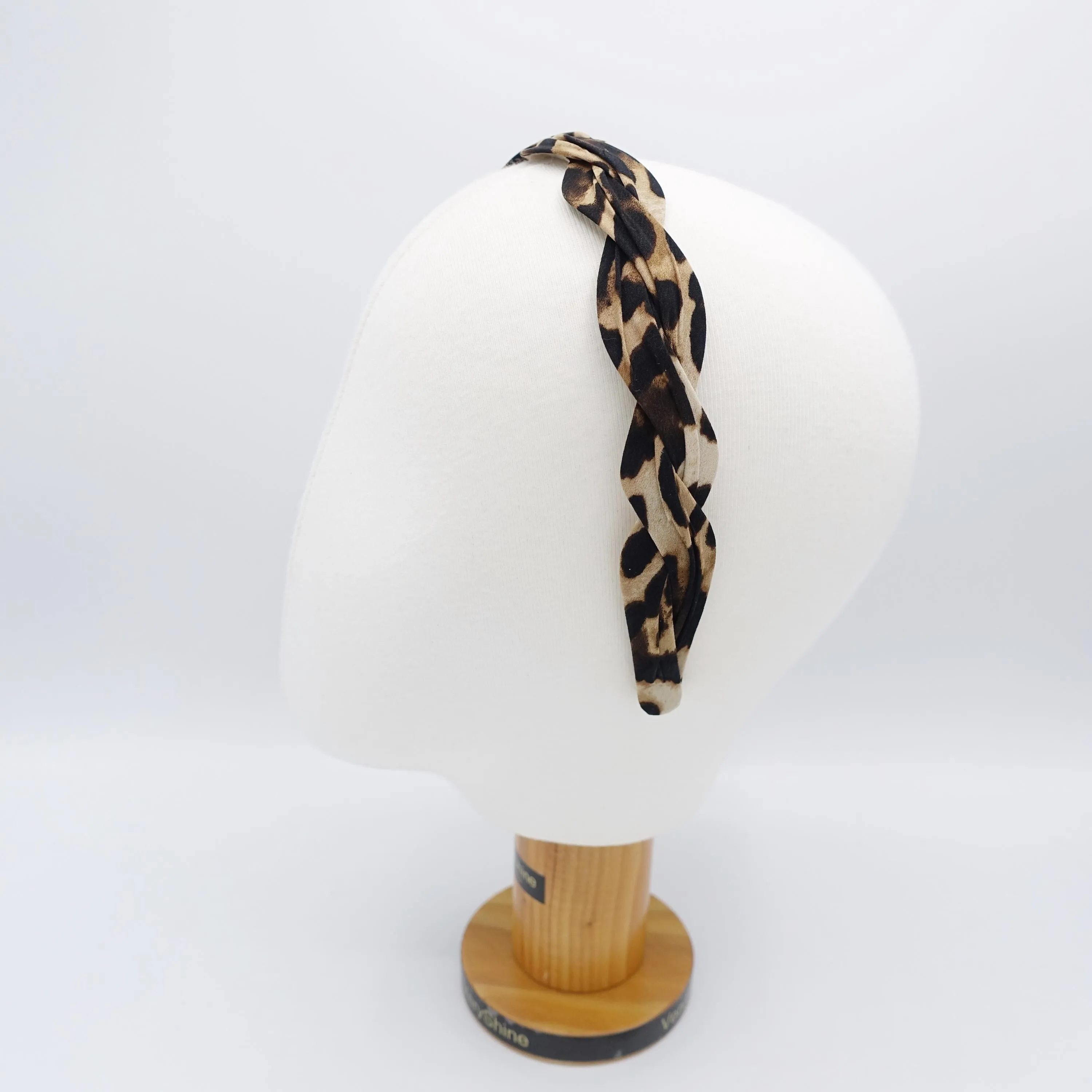 leopard wave headband  for women
