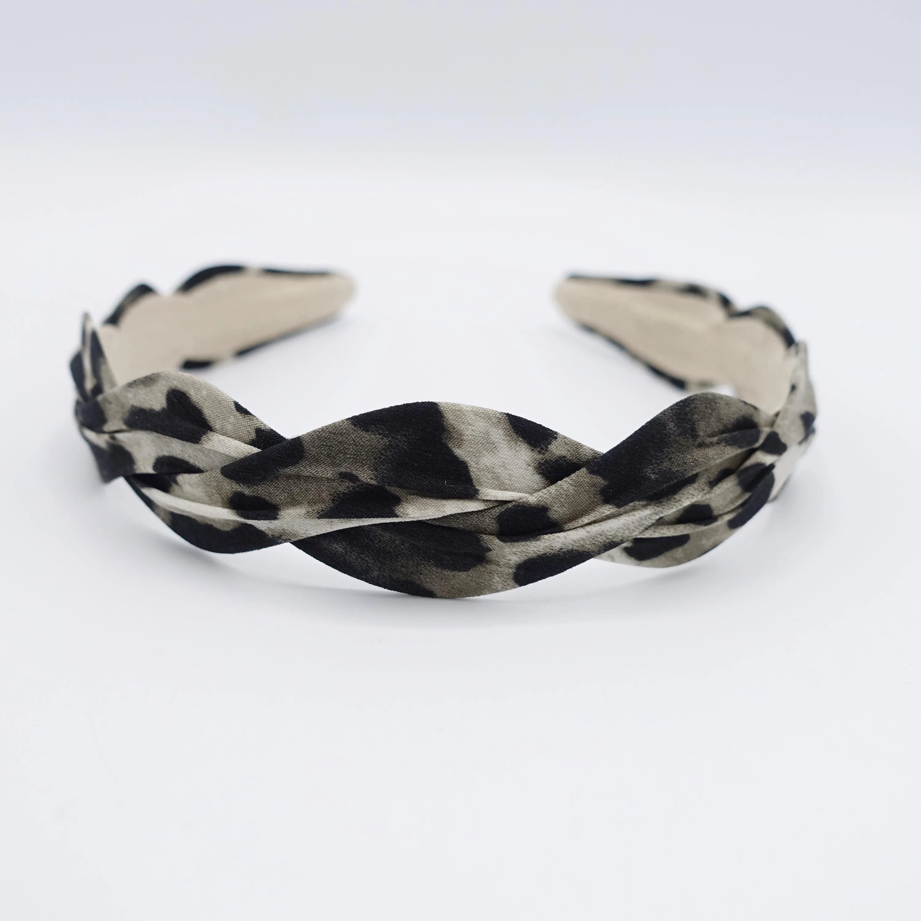 leopard wave headband  for women
