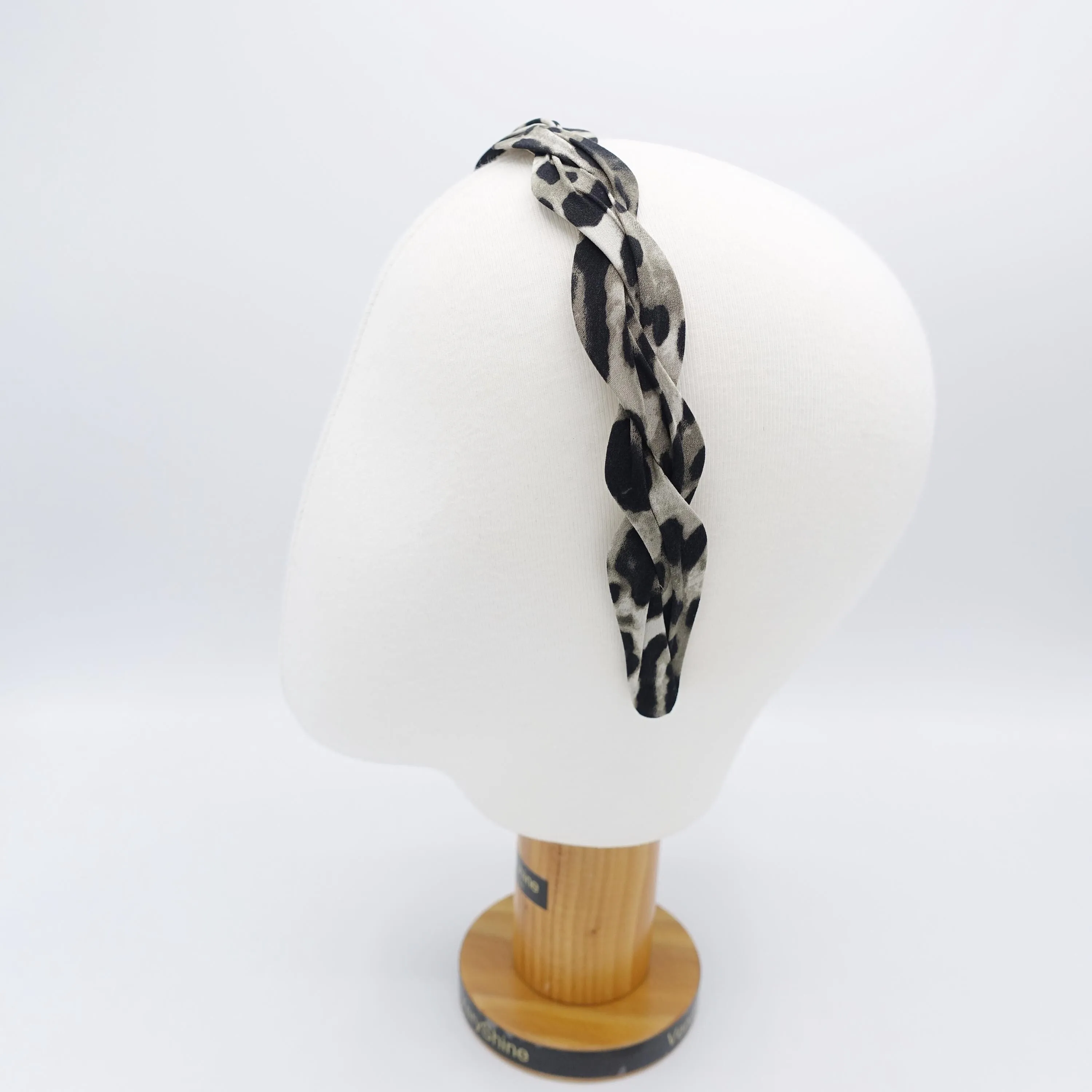 leopard wave headband  for women