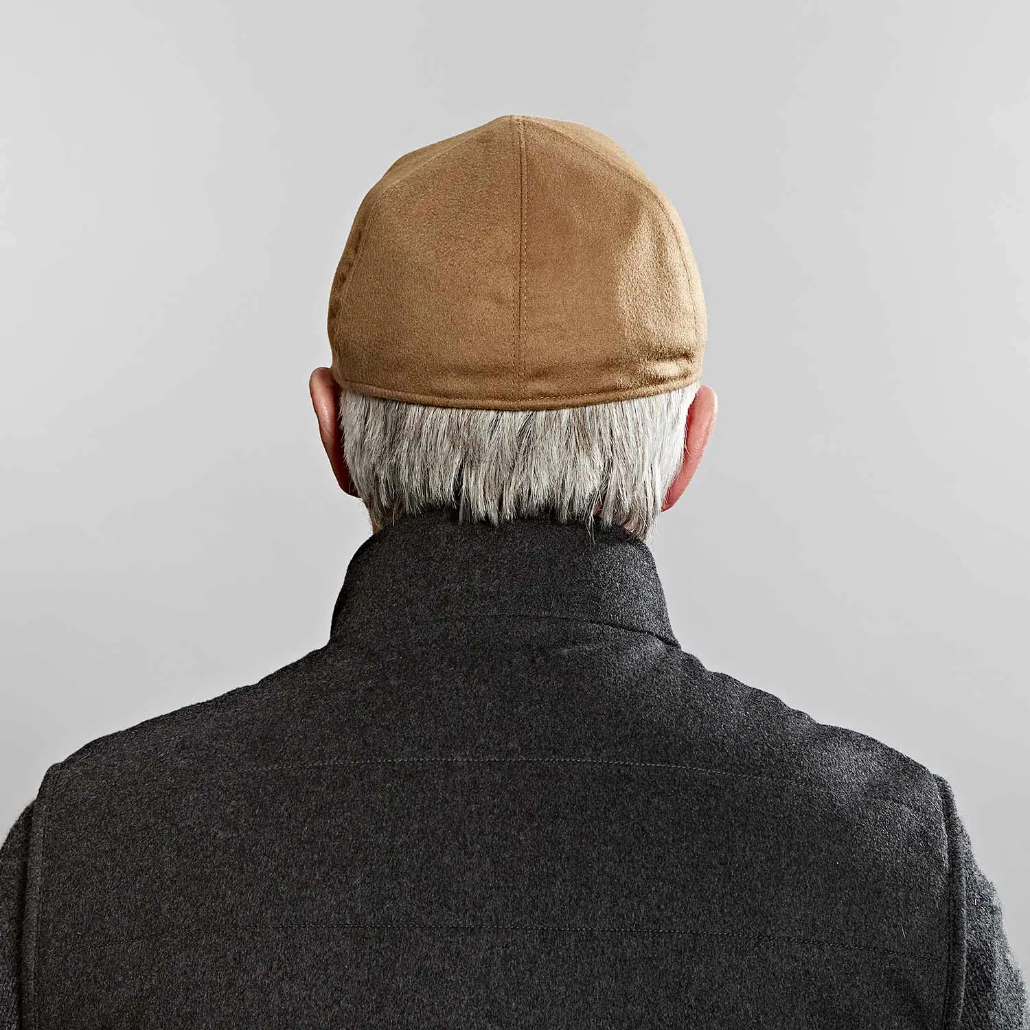 Light Brown Loro Piana Storm System Cashmere Baseball Cap