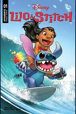Lilo & Stich #1 Disney Nakayama Premium Metal Cover Comic