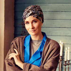 Lotus Turban - Autumn Blues