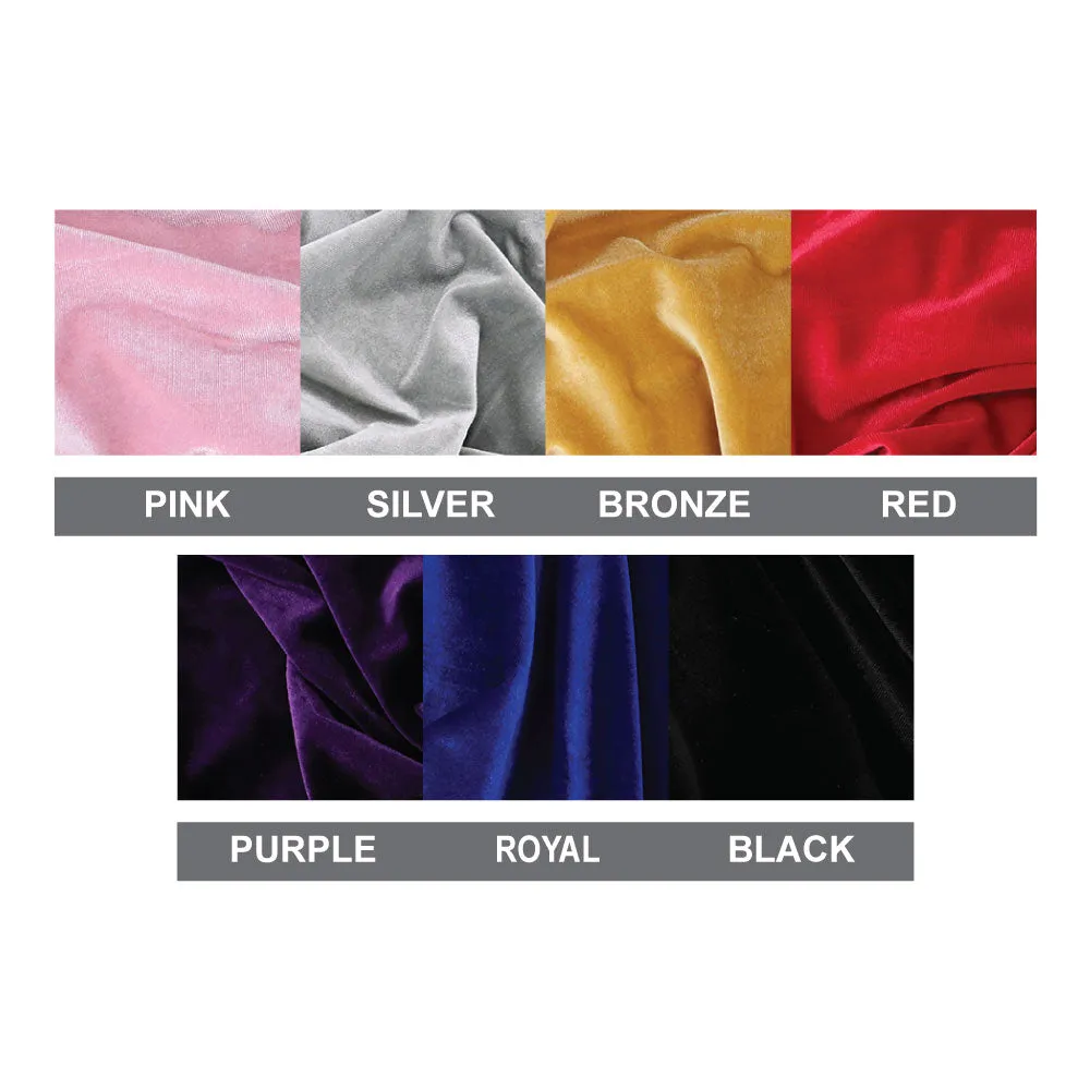 LUXURY SILKY VELVET TURBAN - SOLID [ASSORT-6 PIECES SET]