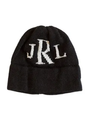 METALLIC CLASSIC MONOGRAM HAT - REGULAR OR EARFLAP