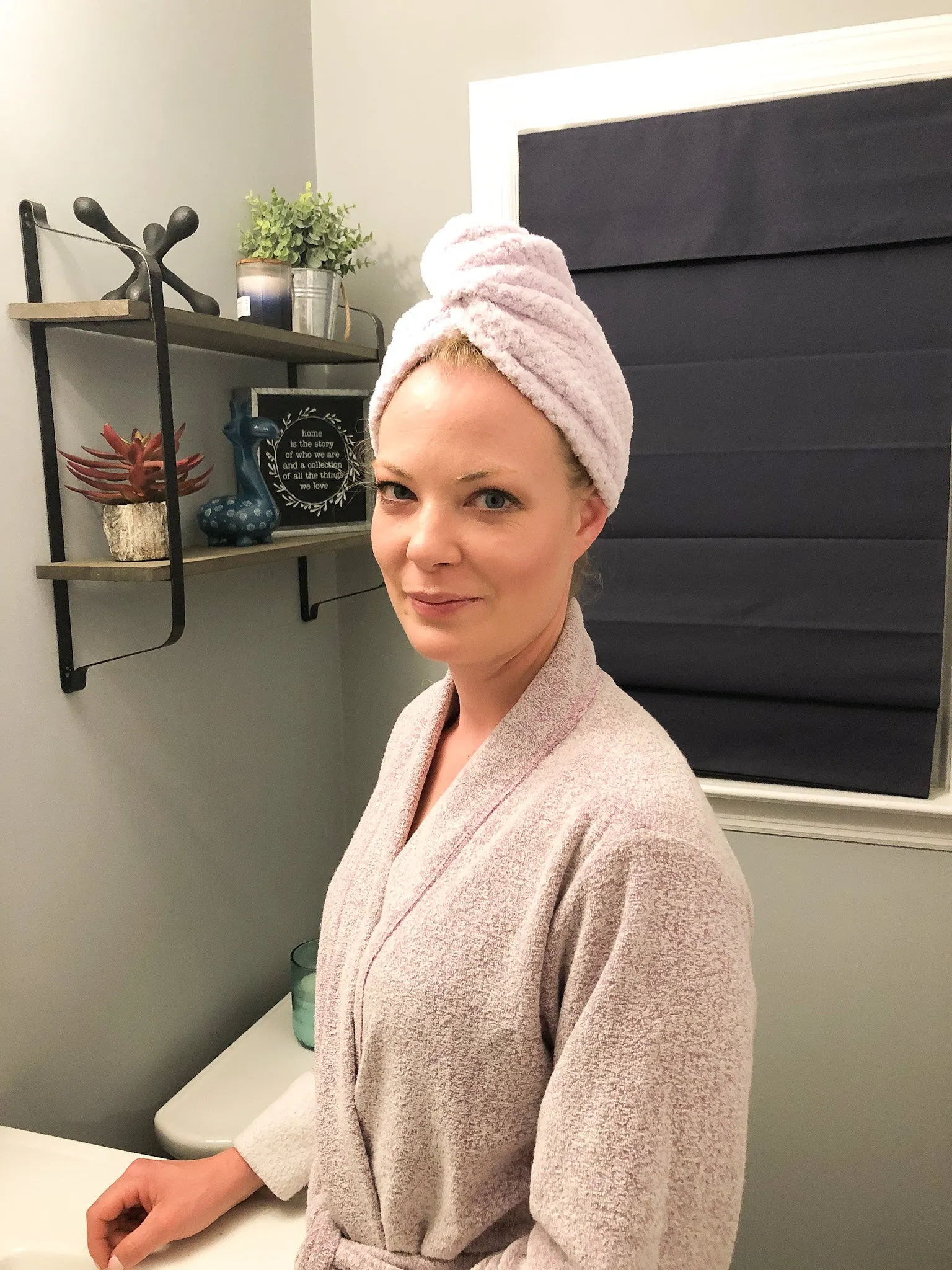 Microfiber Hair Drying Turban | Lavendar