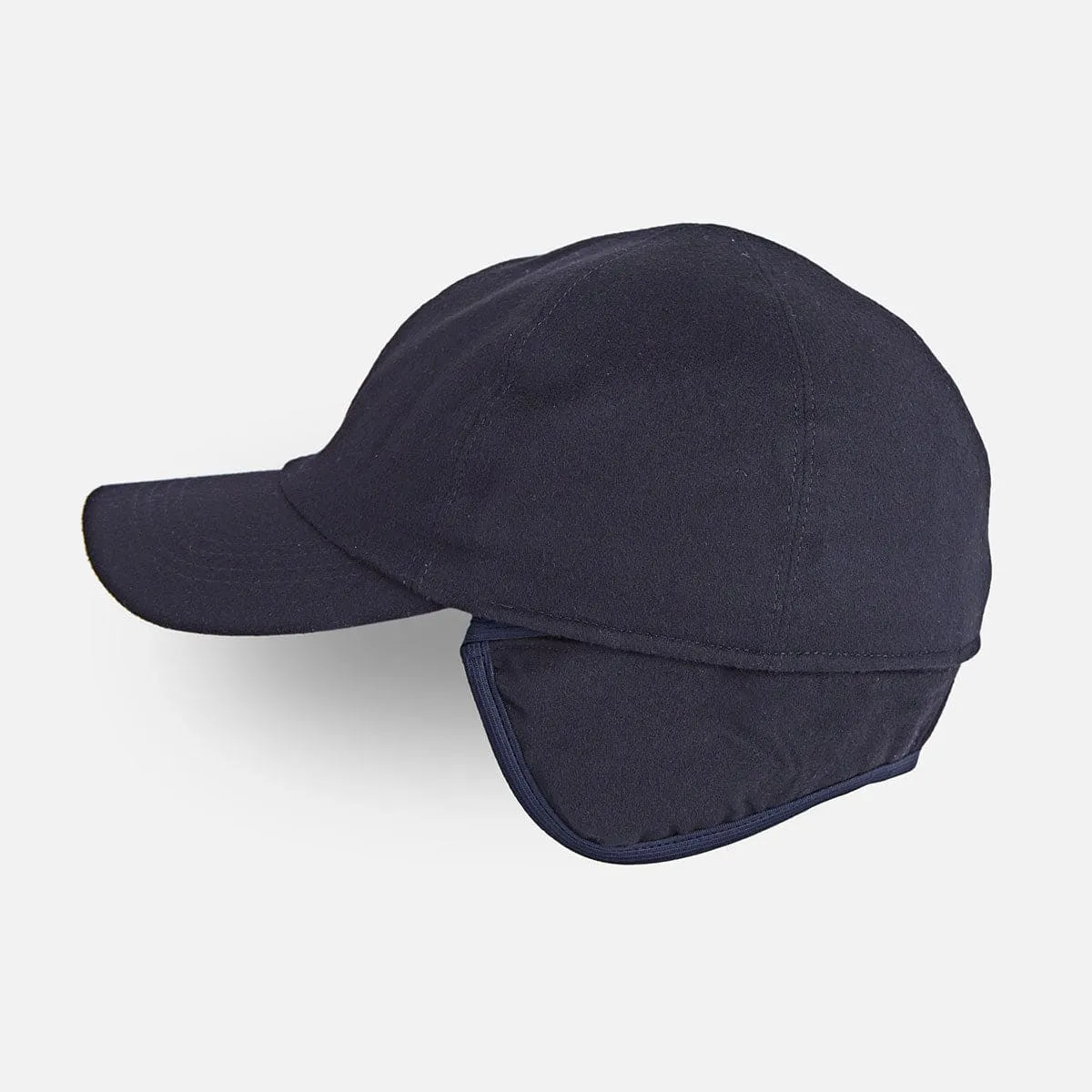 Navy Loro Piana Storm System Cashmere Baseball Cap