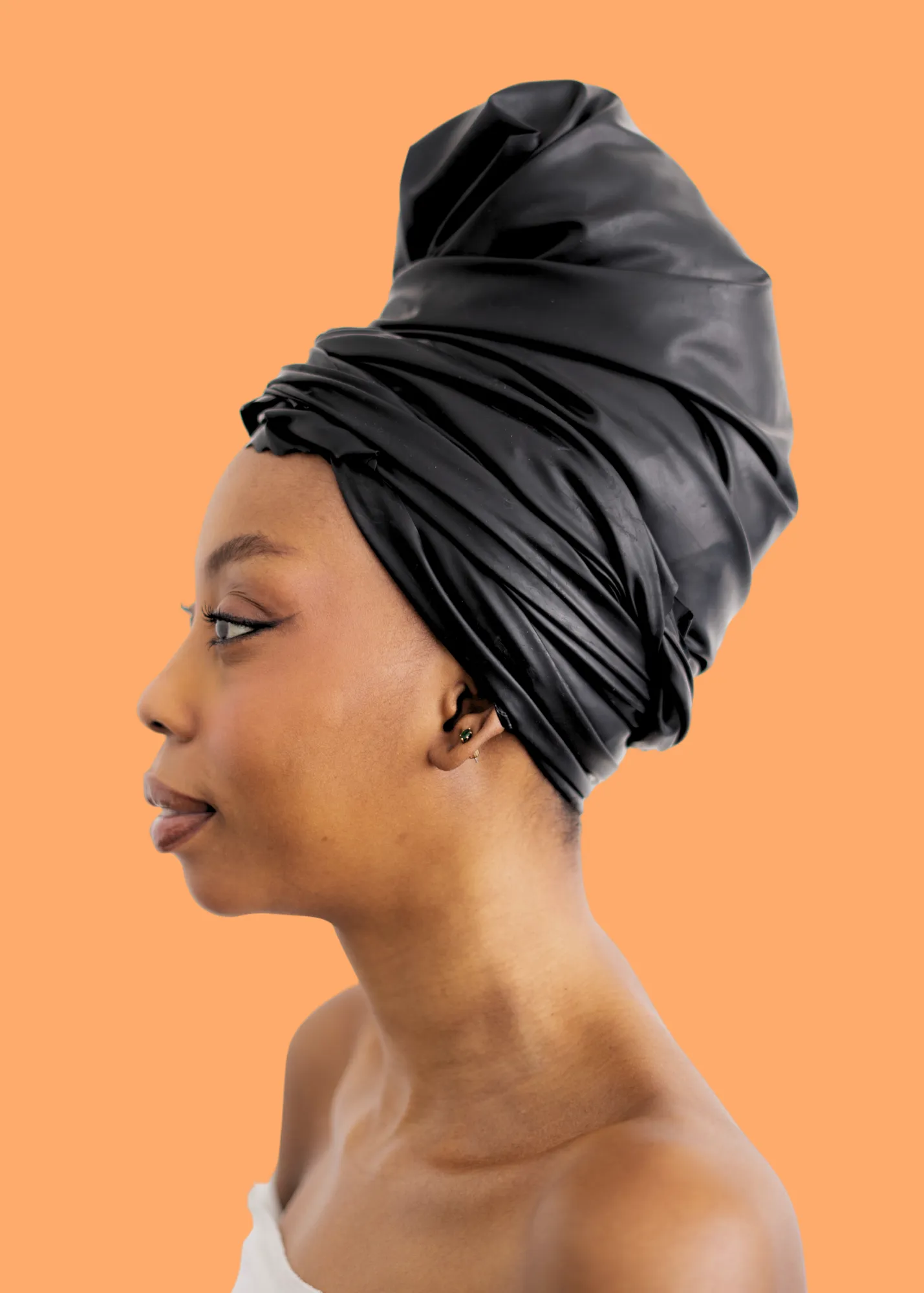 NEMES Triangle Waterproof Head Scarf Black