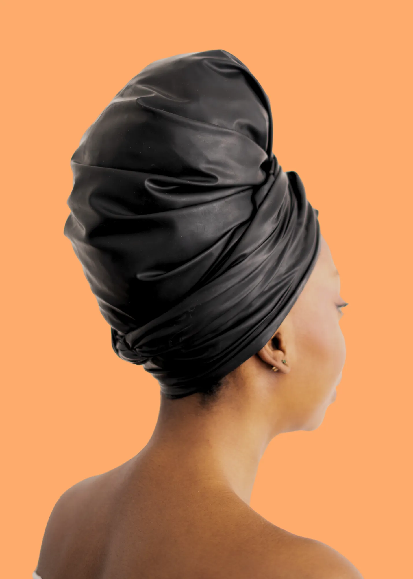NEMES Triangle Waterproof Head Scarf Black