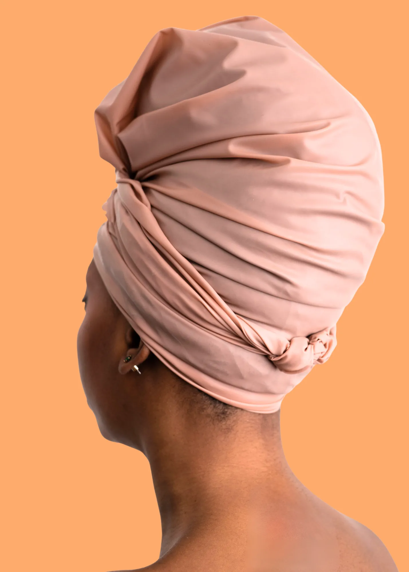 NEMES Triangle Waterproof Head Scarf Mocha