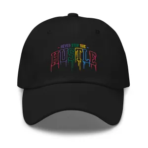Never stop Dad hat