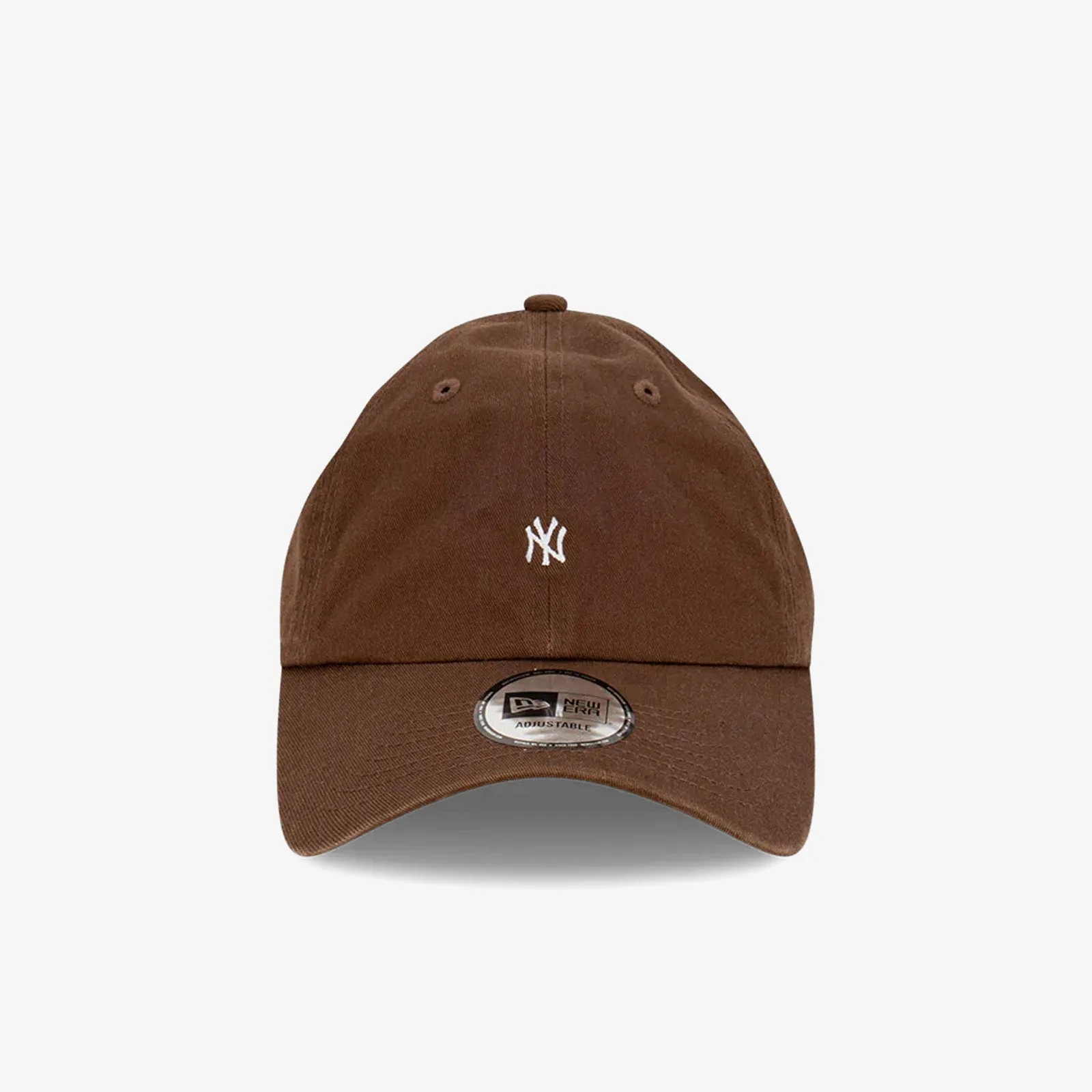 New York Casual Classic Micro Logo Snapback - Walnut