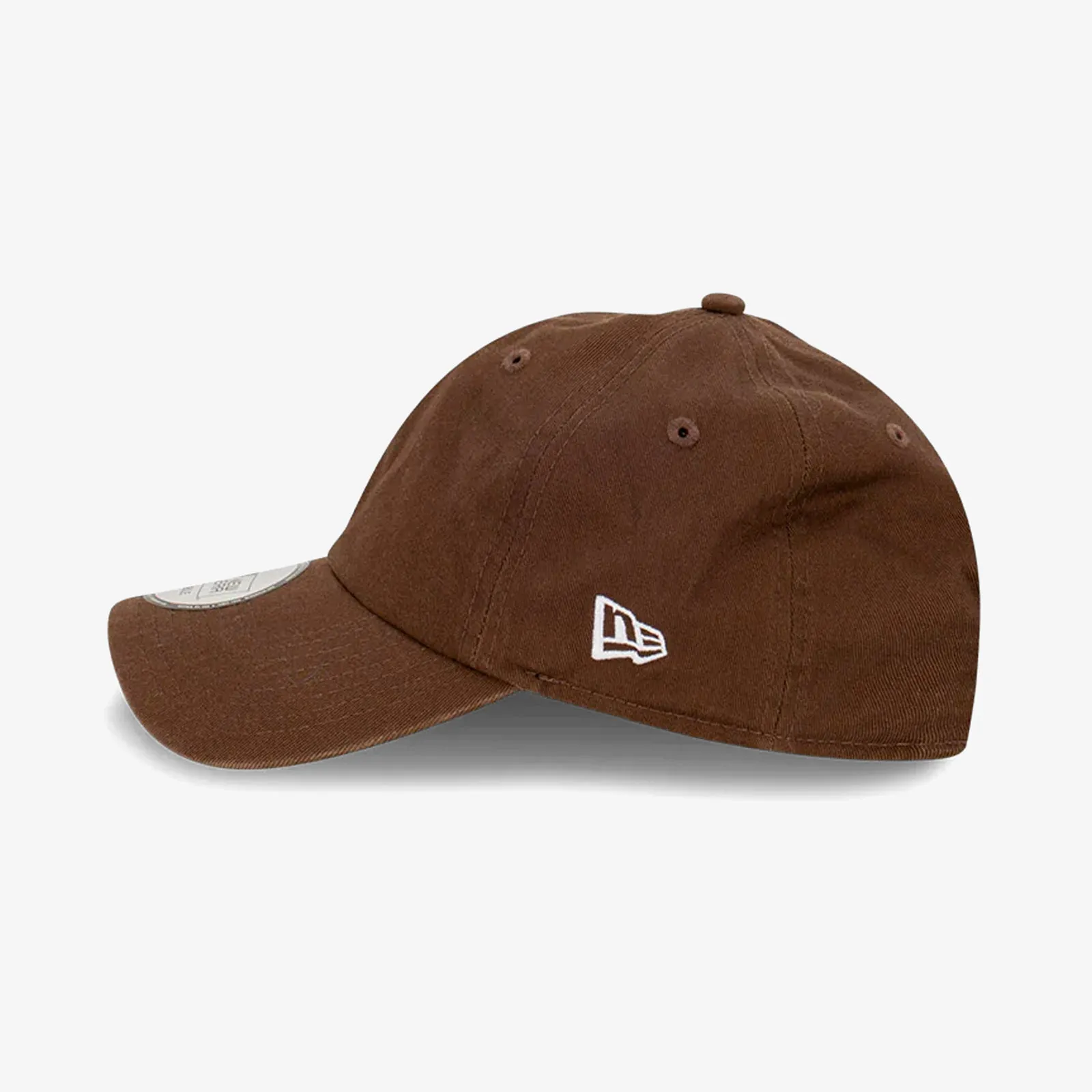 New York Casual Classic Micro Logo Snapback - Walnut