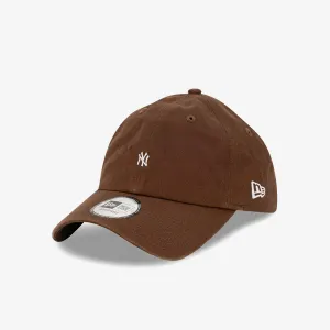 New York Casual Classic Micro Logo Snapback - Walnut