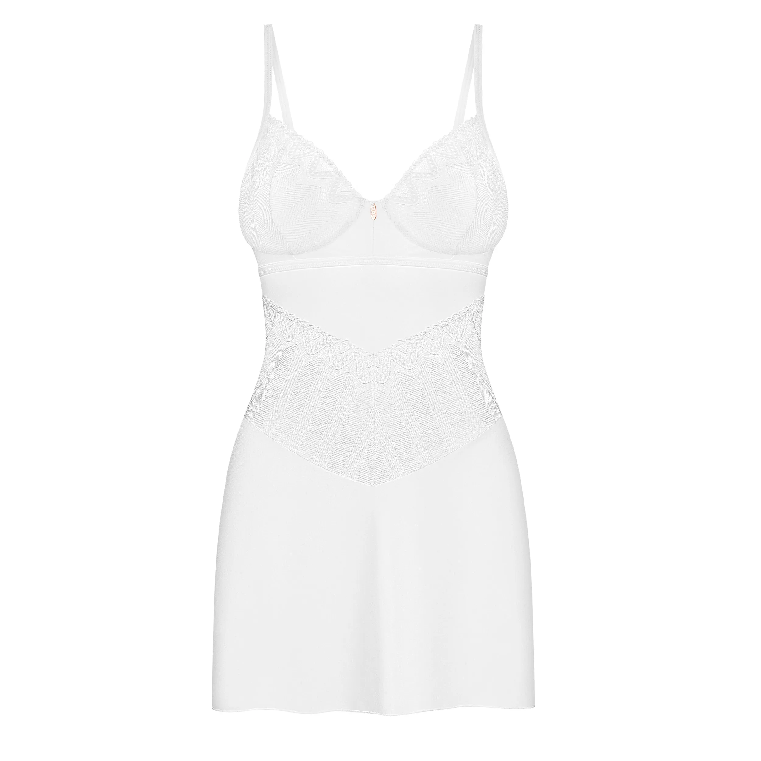 Obsessive Alissium Chemise & Culotte Blanc