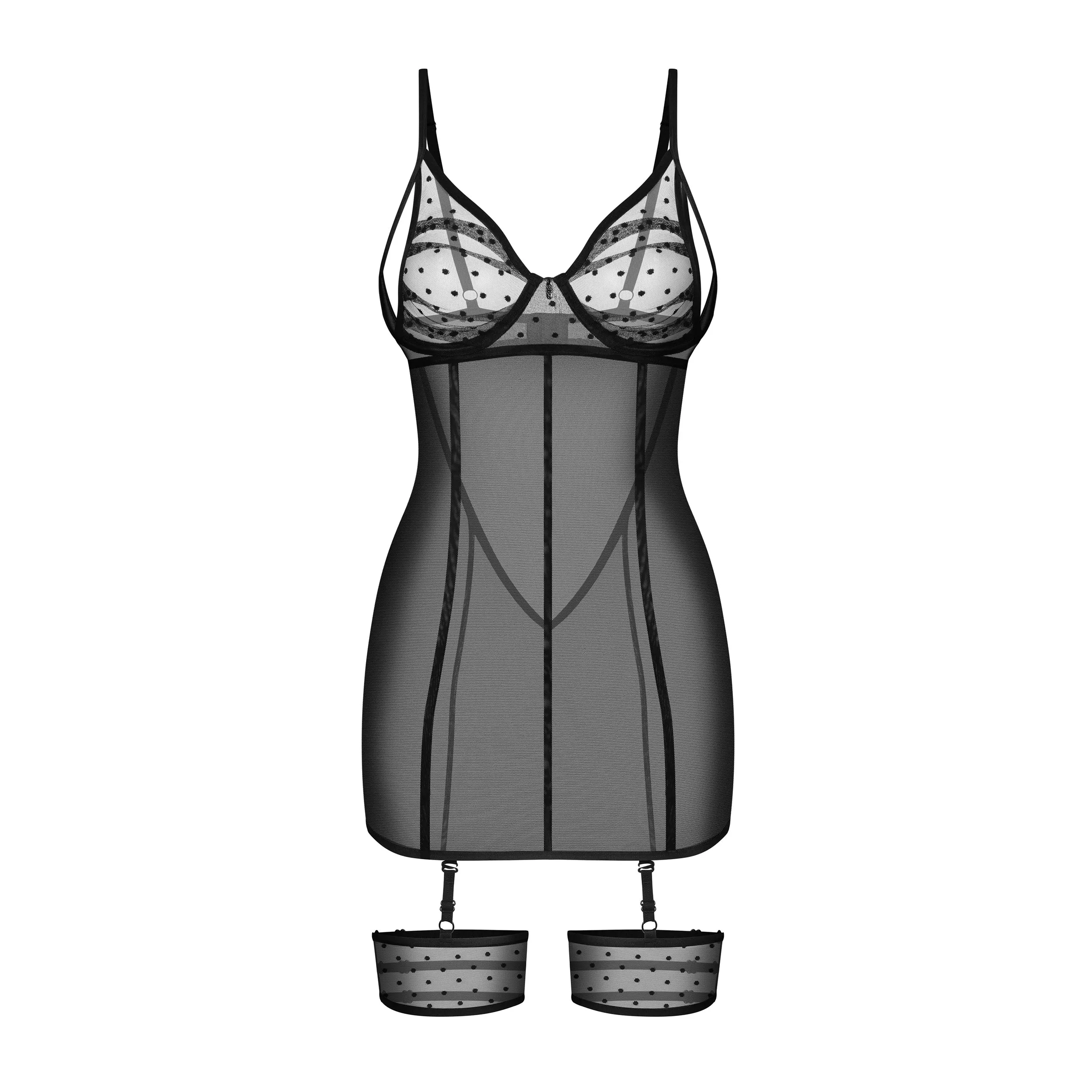 Obsessive Nuites Chemise Noir