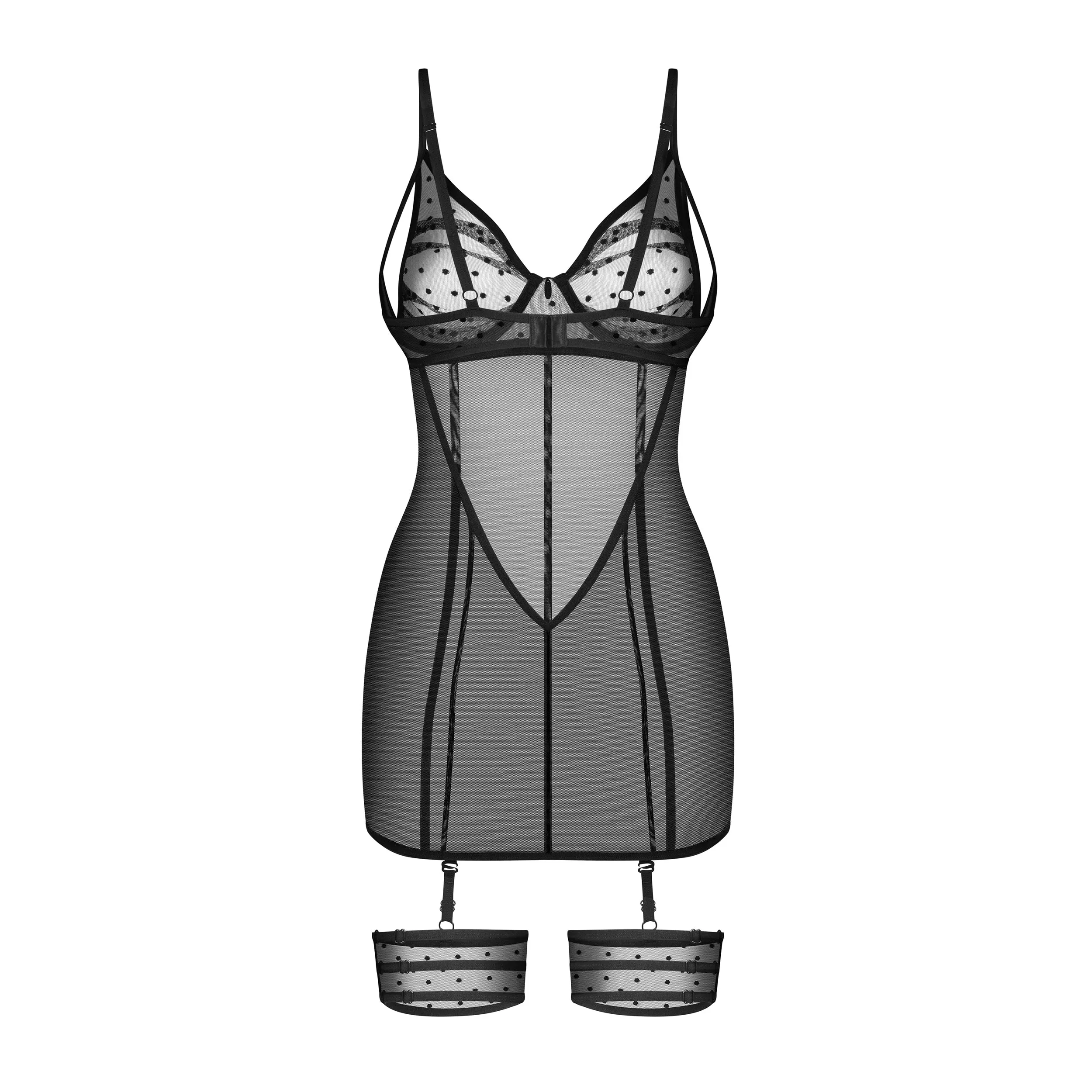 Obsessive Nuites Chemise Noir