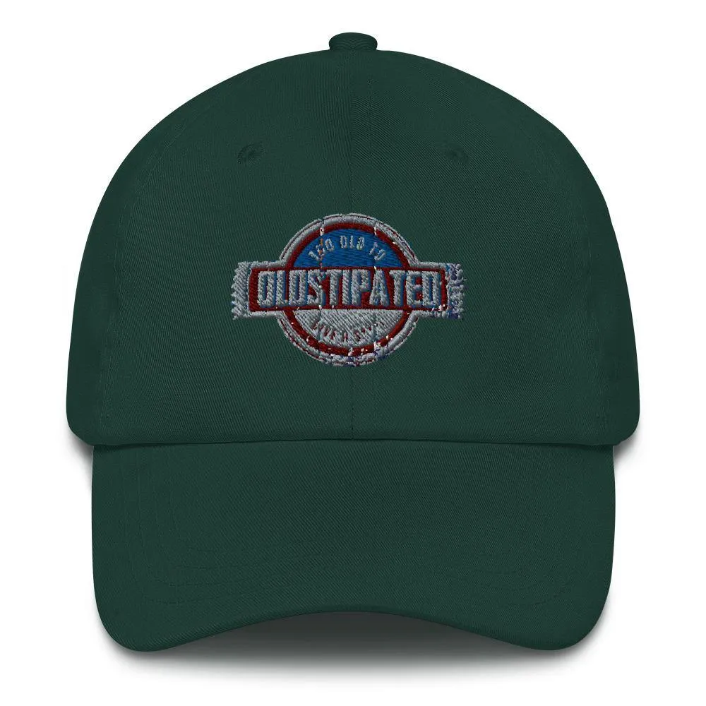 OLDSTIPATED Too Old To Give A Sh***! hat