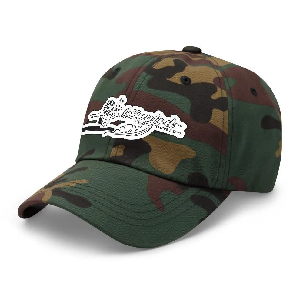 OLDSTIPATED Too Old To Give A Sh***! hat