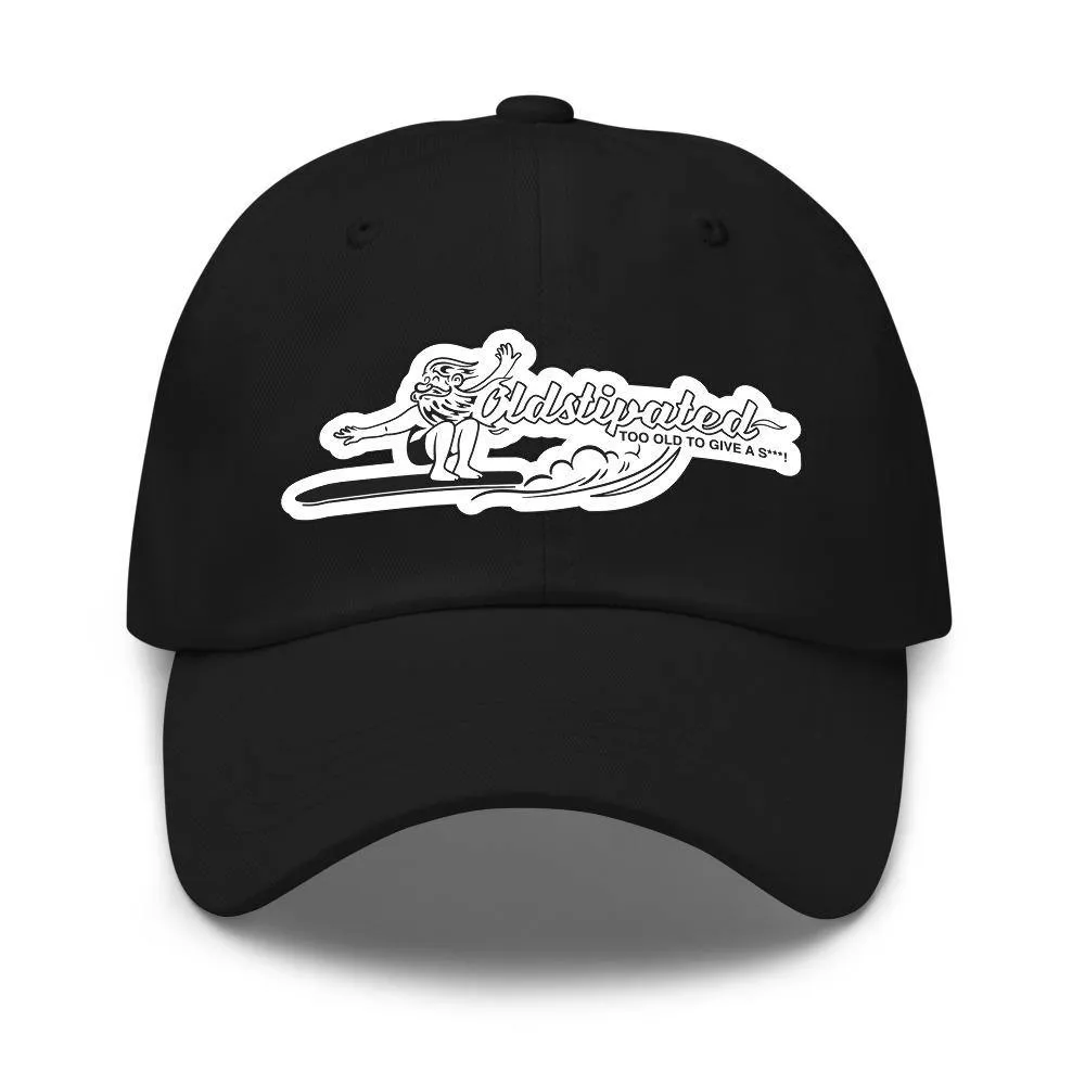 OLDSTIPATED Too Old To Give A Sh***! hat