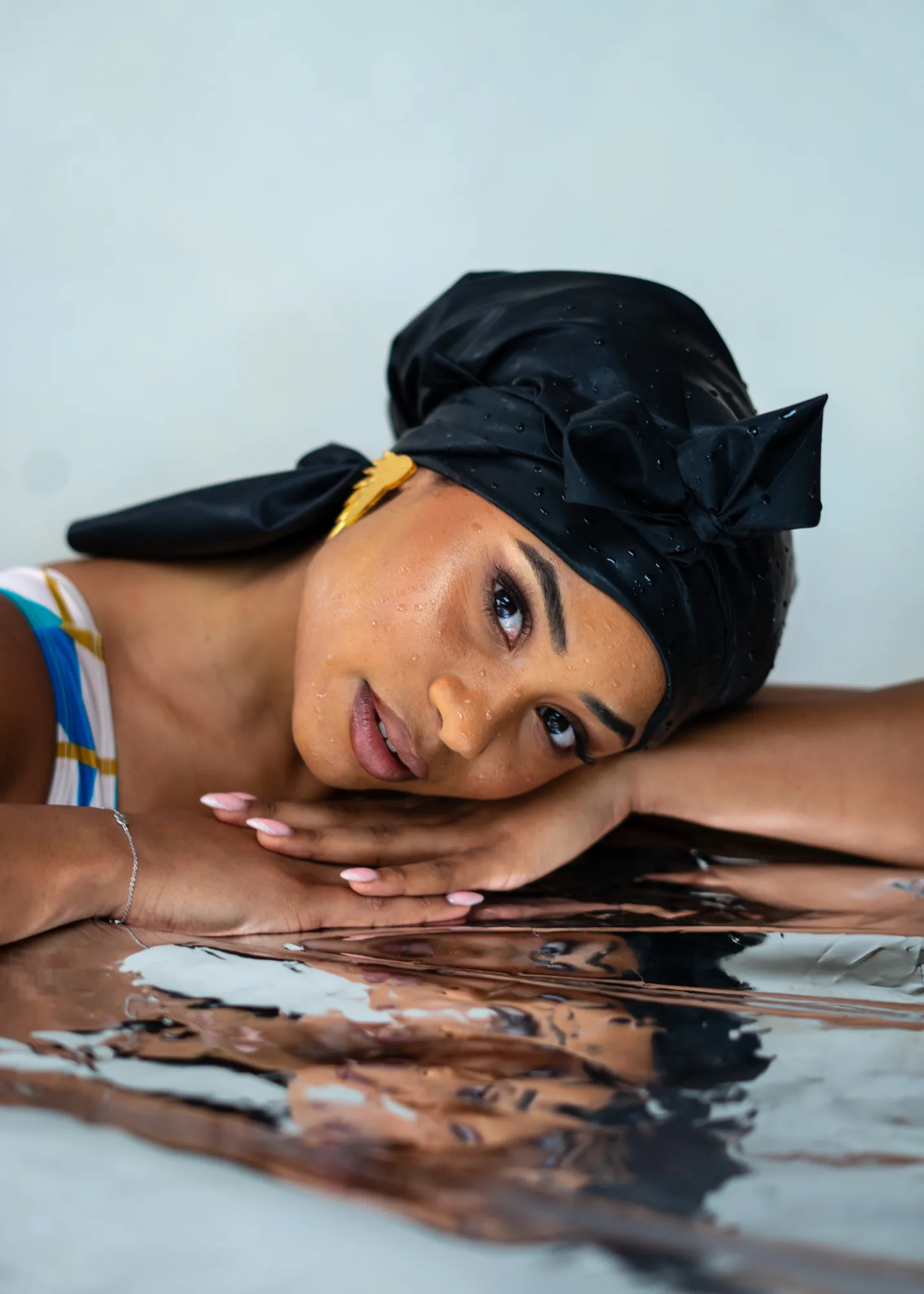 PHARAOH Arch Waterproof Head Scarf Black