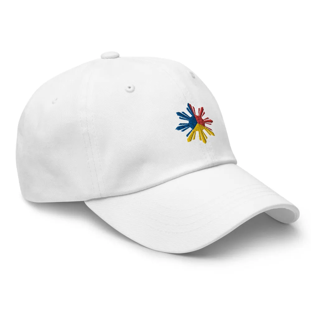 Philippines Sun Tricolor Dad hat