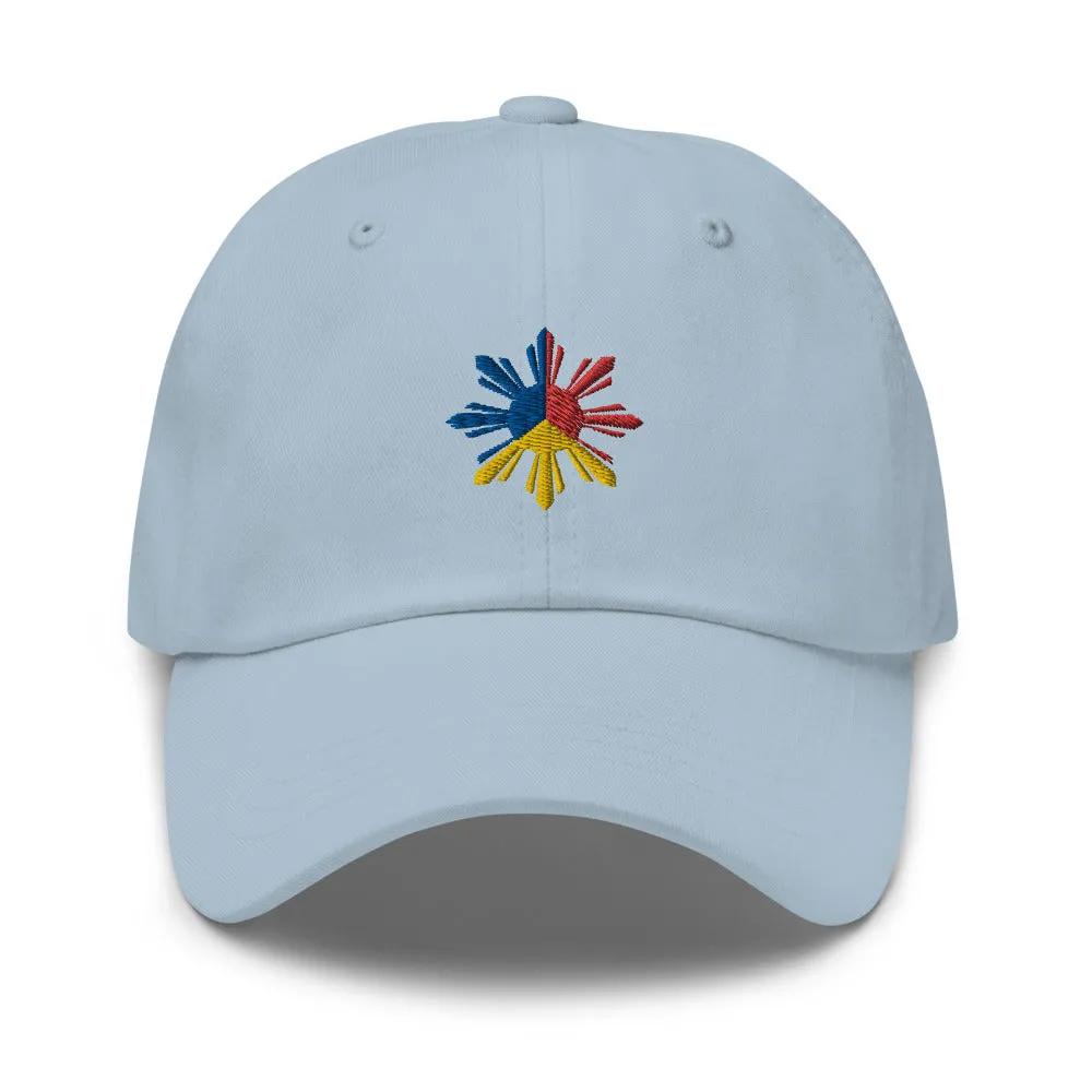 Philippines Sun Tricolor Dad hat