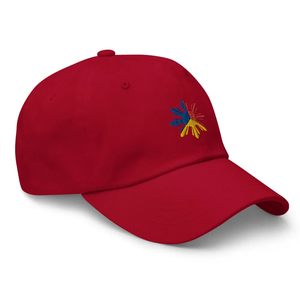 Philippines Sun Tricolor Dad hat