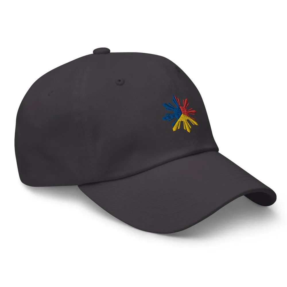 Philippines Sun Tricolor Dad hat