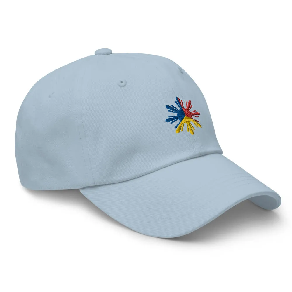 Philippines Sun Tricolor Dad hat